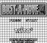Bust-A-Move 4 (mono hack) Title Screen